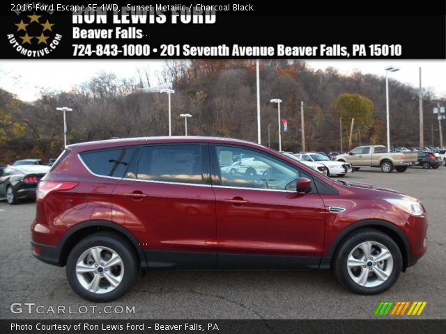 2016 Ford Escape SE 4WD in Sunset Metallic