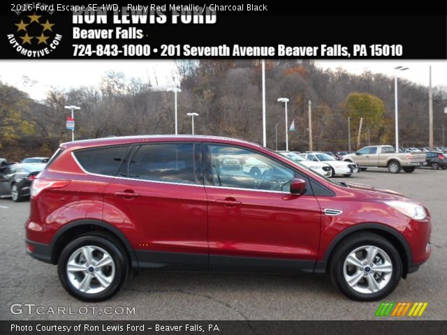 2016 Ford Escape SE 4WD in Ruby Red Metallic