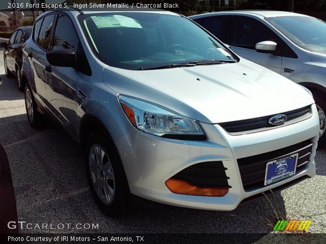 2016 Ford Escape S in Ingot Silver Metallic