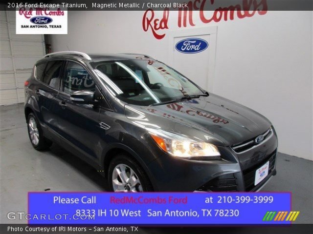 2016 Ford Escape Titanium in Magnetic Metallic