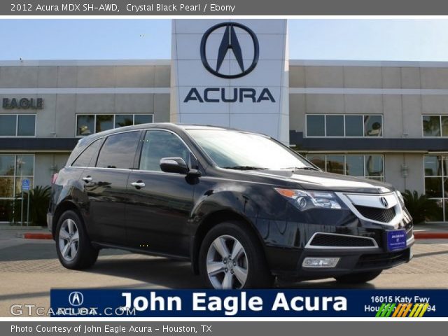 2012 Acura MDX SH-AWD in Crystal Black Pearl