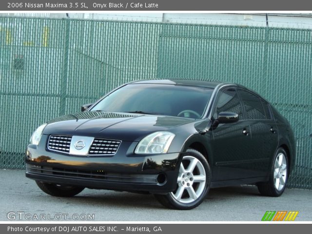 2006 Nissan Maxima 3.5 SL in Onyx Black