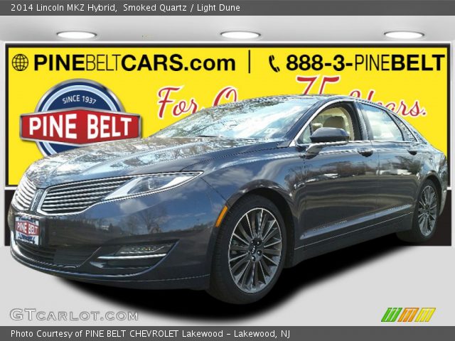 2014 Lincoln MKZ Hybrid in Smoked Quartz