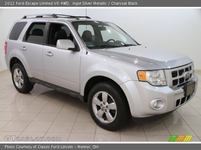 2012 Ford Escape Limited V6 4WD in Ingot Silver Metallic