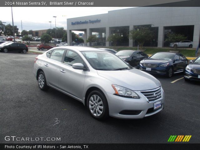 2014 Nissan Sentra SV in Brilliant Silver