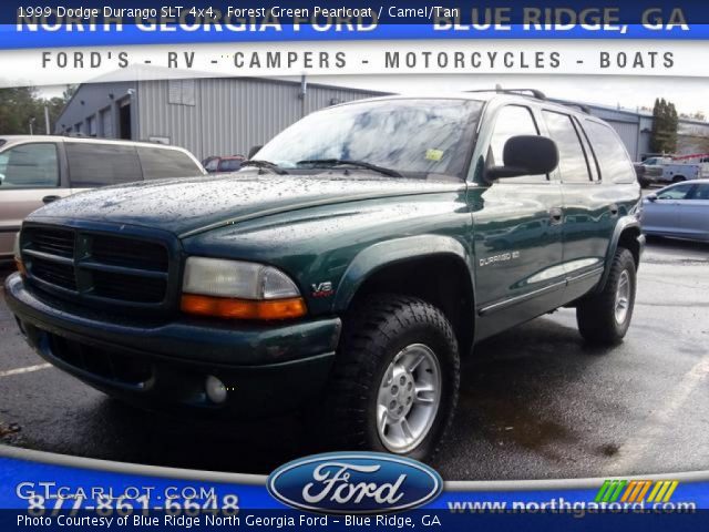 1999 Dodge Durango SLT 4x4 in Forest Green Pearlcoat