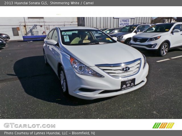 2013 Hyundai Sonata GLS in Shimmering White