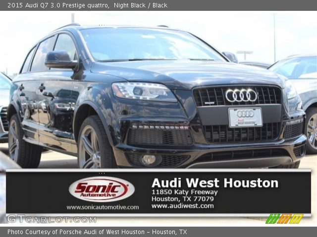 2015 Audi Q7 3.0 Prestige quattro in Night Black