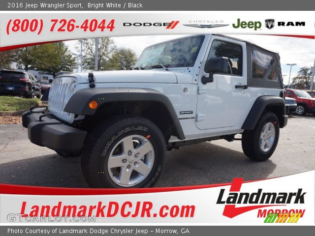 2016 Jeep Wrangler Sport in Bright White
