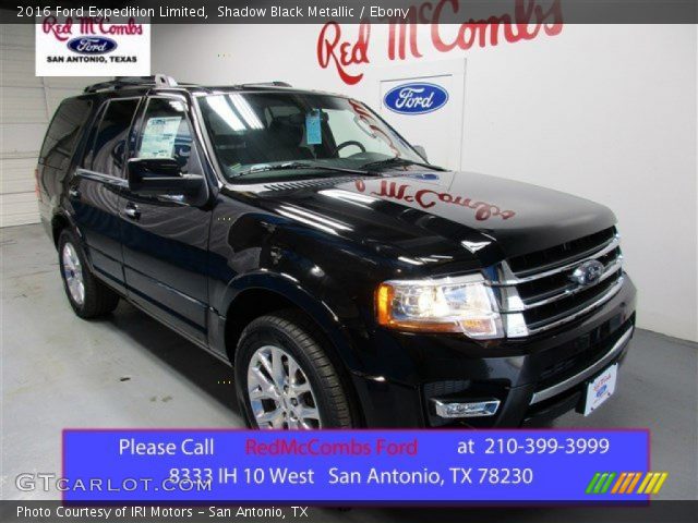 2016 Ford Expedition Limited in Shadow Black Metallic