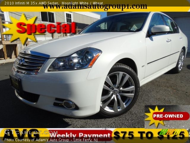 2010 Infiniti M 35x AWD Sedan in Moonlight White