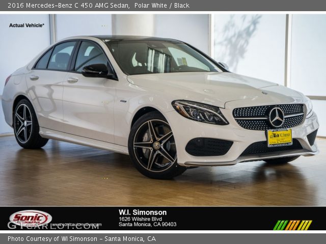 2016 Mercedes-Benz C 450 AMG Sedan in Polar White