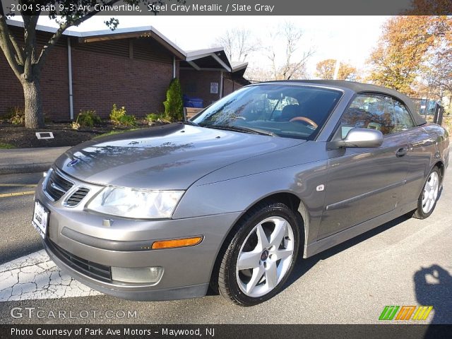 2004 Saab 9-3 Arc Convertible in Steel Gray Metallic