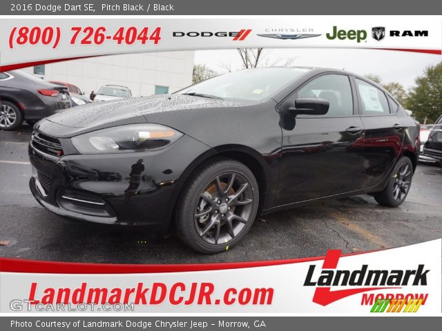 2016 Dodge Dart SE in Pitch Black