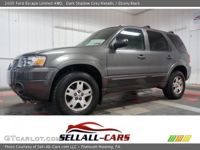 2005 Ford Escape Limited 4WD in Dark Shadow Grey Metallic