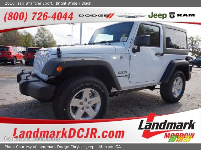 2016 Jeep Wrangler Sport in Bright White