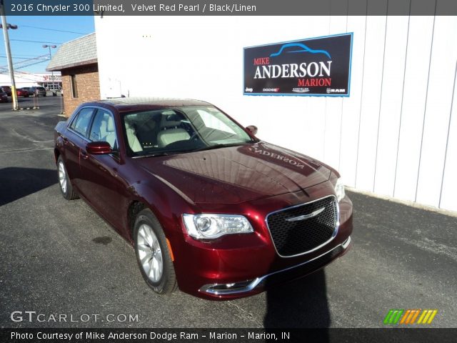 2016 Chrysler 300 Limited in Velvet Red Pearl