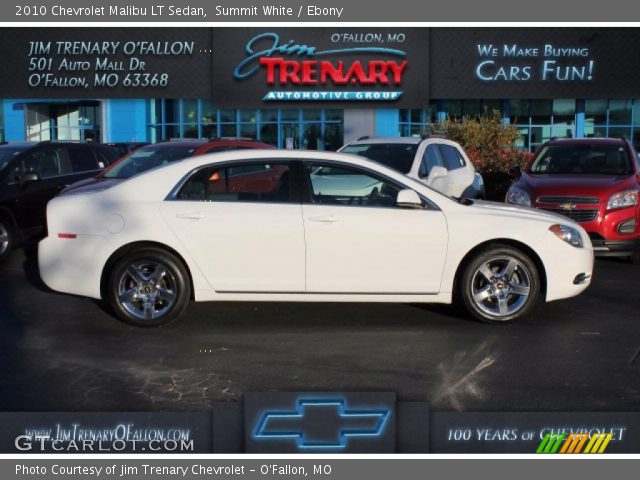 2010 Chevrolet Malibu LT Sedan in Summit White