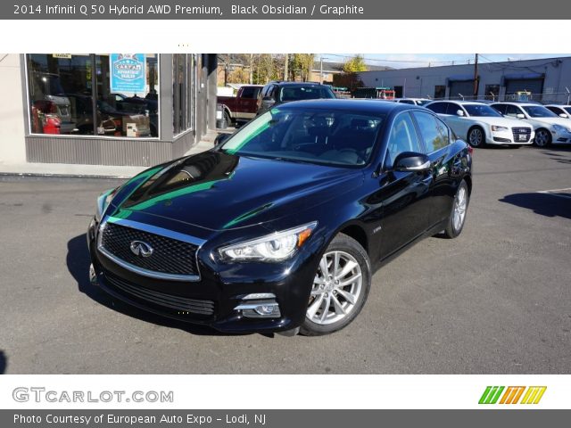 2014 Infiniti Q 50 Hybrid AWD Premium in Black Obsidian