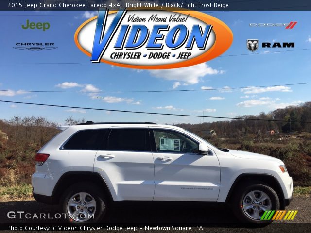 2015 Jeep Grand Cherokee Laredo 4x4 in Bright White
