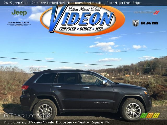 2015 Jeep Grand Cherokee Limited 4x4 in Maximum Steel Metallic