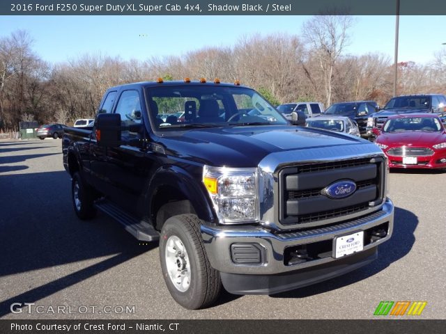 2016 Ford F250 Super Duty XL Super Cab 4x4 in Shadow Black