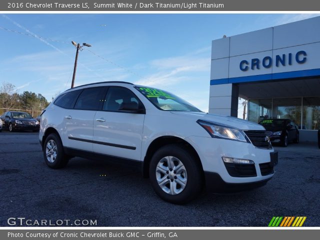 2016 Chevrolet Traverse LS in Summit White