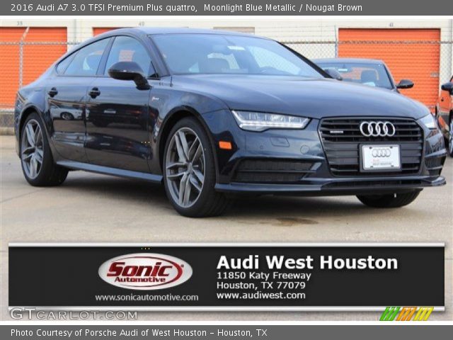 2016 Audi A7 3.0 TFSI Premium Plus quattro in Moonlight Blue Metallic