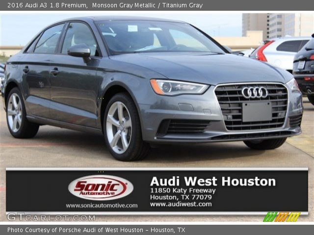 2016 Audi A3 1.8 Premium in Monsoon Gray Metallic