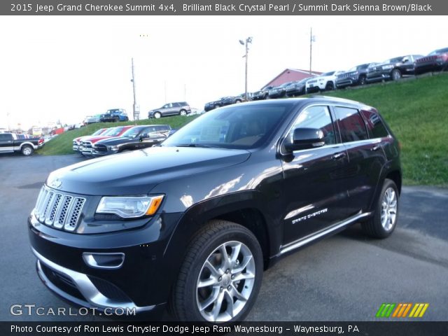 2015 Jeep Grand Cherokee Summit 4x4 in Brilliant Black Crystal Pearl