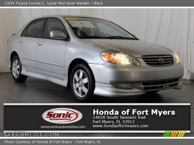 2004 Toyota Corolla S in Lunar Mist Silver Metallic