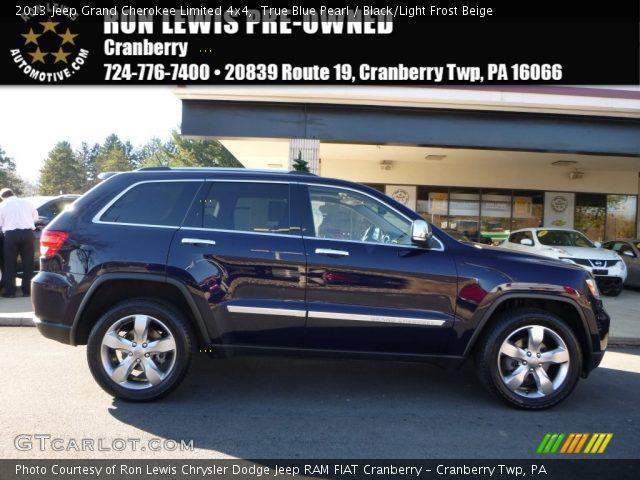 2013 Jeep Grand Cherokee Limited 4x4 in True Blue Pearl