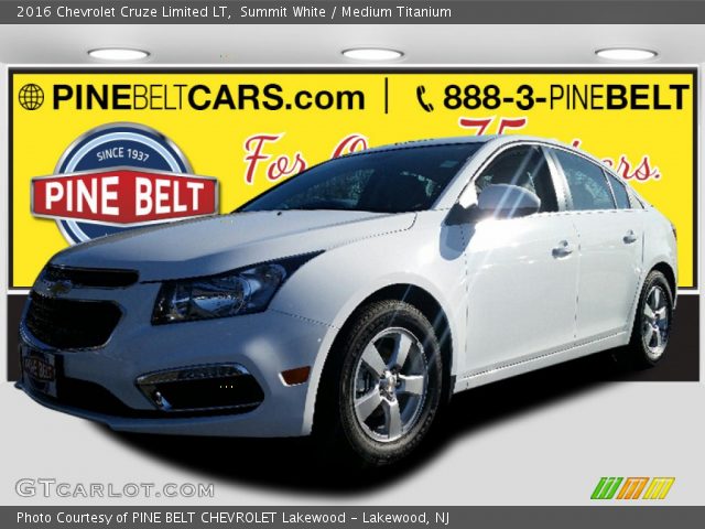 2016 Chevrolet Cruze Limited LT in Summit White