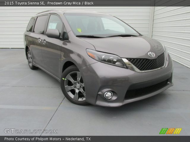 2015 Toyota Sienna SE in Predawn Gray Mica