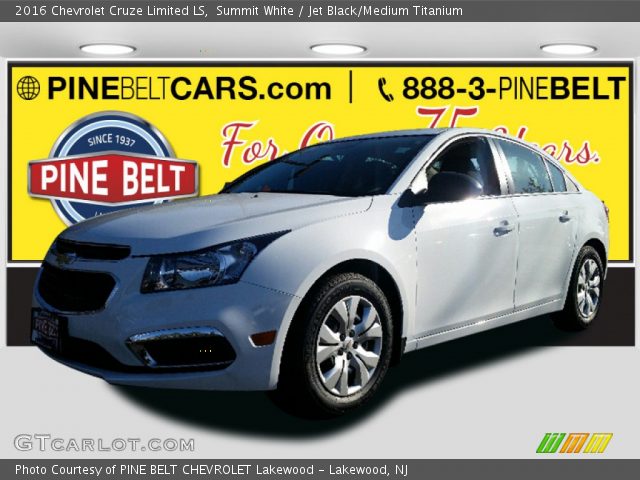 2016 Chevrolet Cruze Limited LS in Summit White