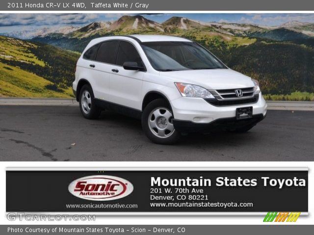 2011 Honda CR-V LX 4WD in Taffeta White