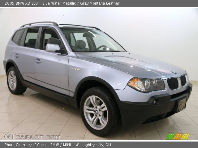 2005 BMW X3 3.0i in Blue Water Metallic