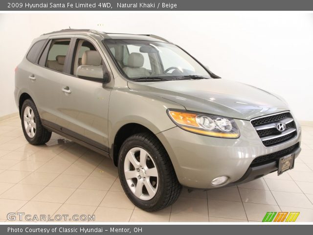 2009 Hyundai Santa Fe Limited 4WD in Natural Khaki