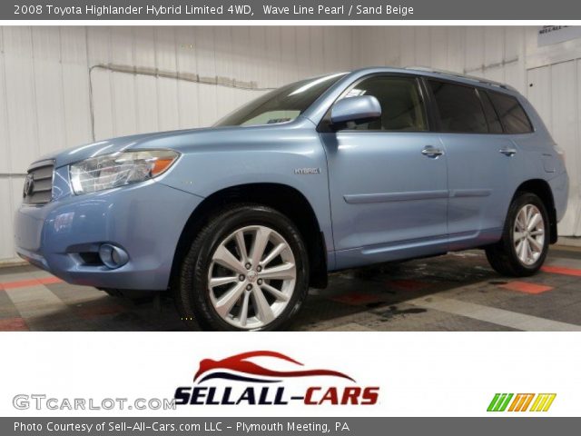 2008 Toyota Highlander Hybrid Limited 4WD in Wave Line Pearl