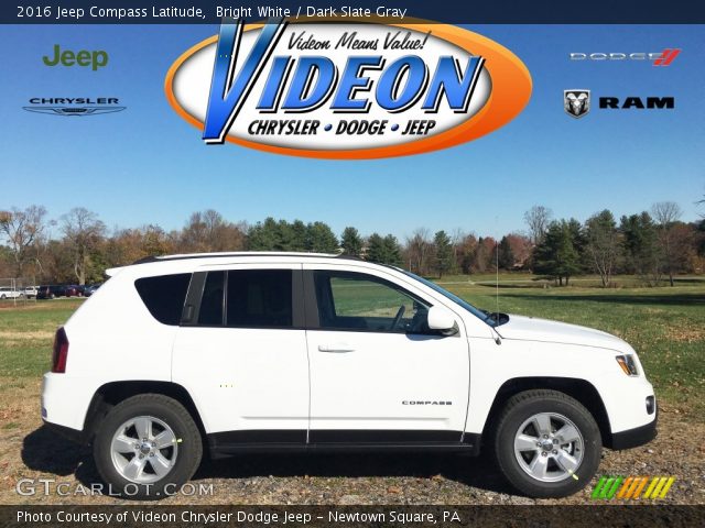 2016 Jeep Compass Latitude in Bright White