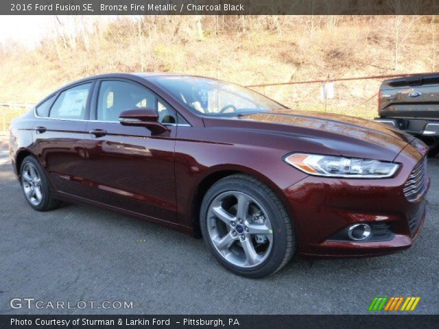 2016 Ford Fusion SE in Bronze Fire Metallic