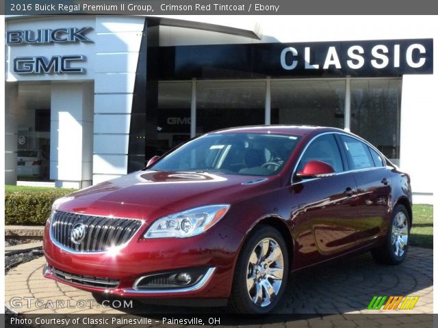 2016 Buick Regal Premium II Group in Crimson Red Tintcoat