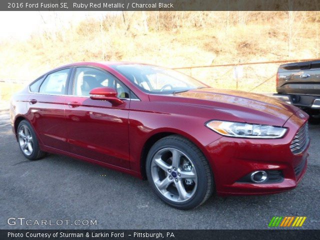 2016 Ford Fusion SE in Ruby Red Metallic
