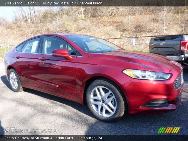 2016 Ford Fusion SE in Ruby Red Metallic