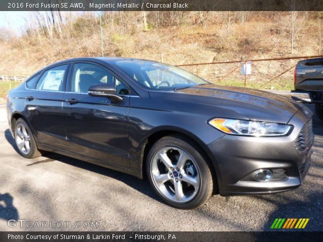 2016 Ford Fusion SE AWD in Magnetic Metallic