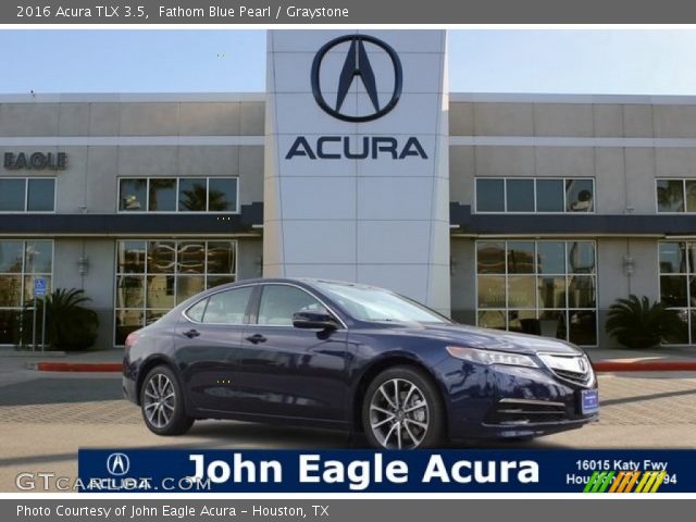2016 Acura TLX 3.5 in Fathom Blue Pearl