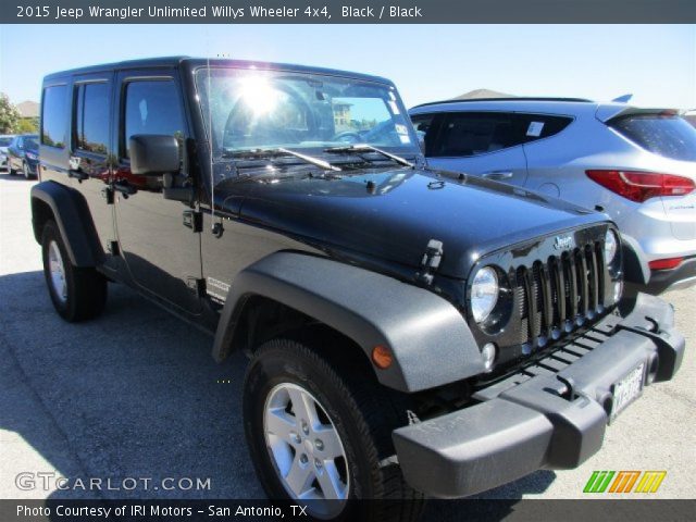 2015 Jeep Wrangler Unlimited Willys Wheeler 4x4 in Black
