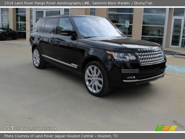 2016 Land Rover Range Rover Autobiography LWB in Santorini Black Metallic
