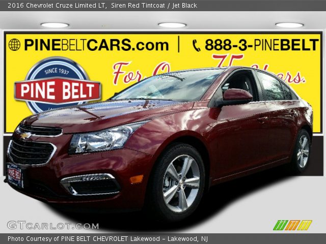 2016 Chevrolet Cruze Limited LT in Siren Red Tintcoat