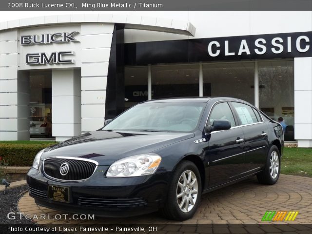 2008 Buick Lucerne CXL in Ming Blue Metallic